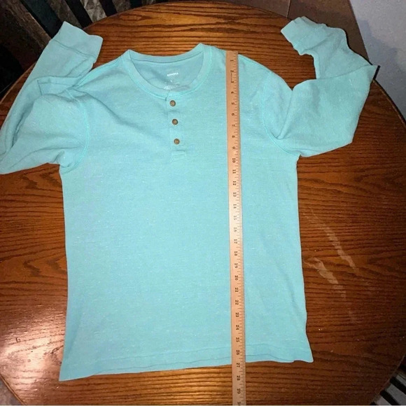 SONOMA Henley Mens Large Long Sleeve Thermal Waffle Knit Baselayer Gorpcore - Picture 7 of 7